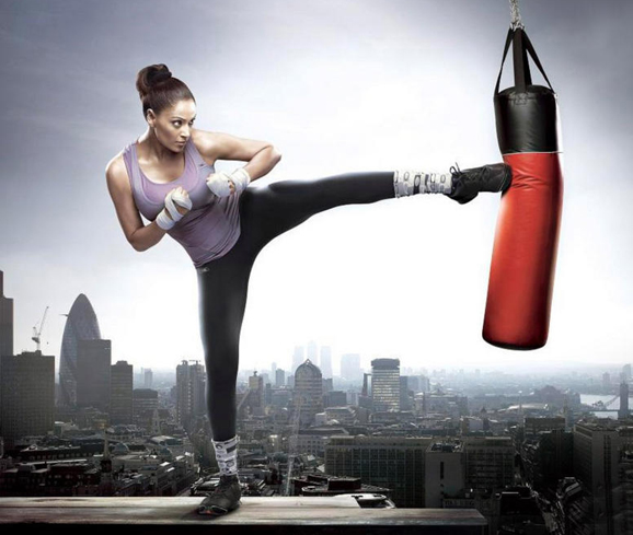 Bipasha Basu Kickboxing