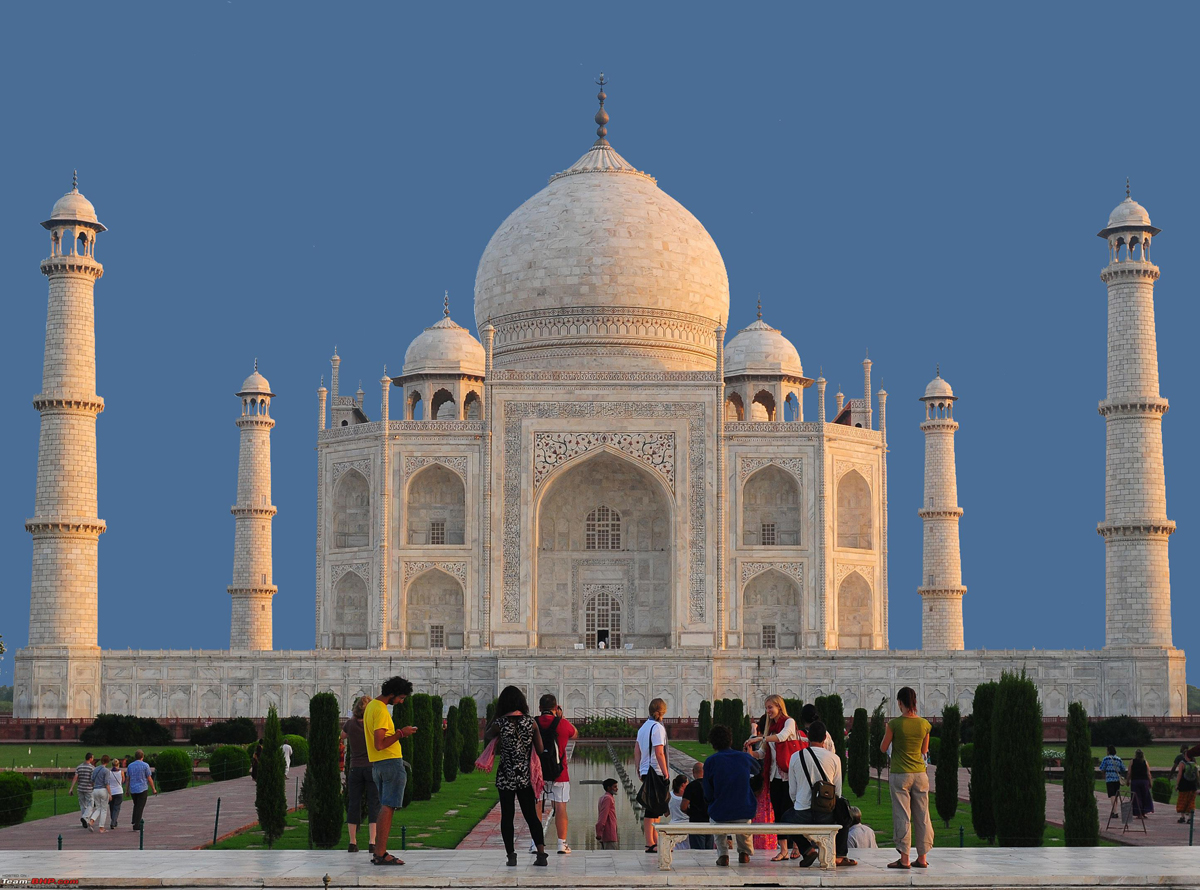 Taj Mahal At Agra