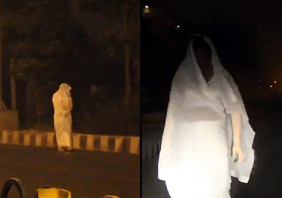 Delhi Cantonment – The Lady in White
