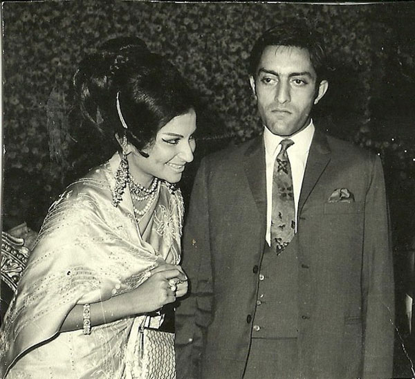 Sharmila Tagore And Mansoor Ali Khan Pataudi