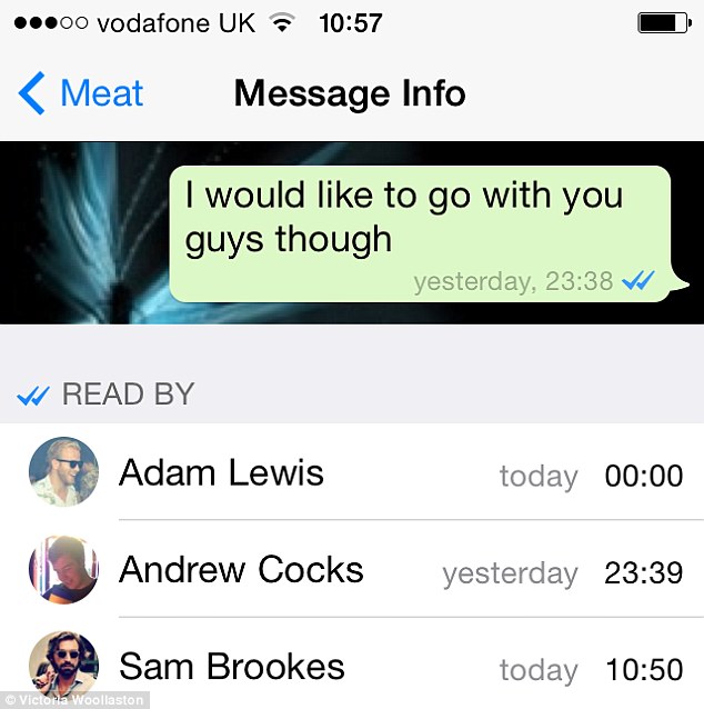 group work message