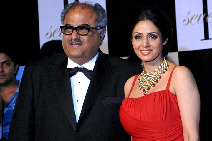 Sridevi and Boney Kapoor